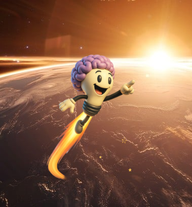 Studios by Dave mascot pointing to phone number